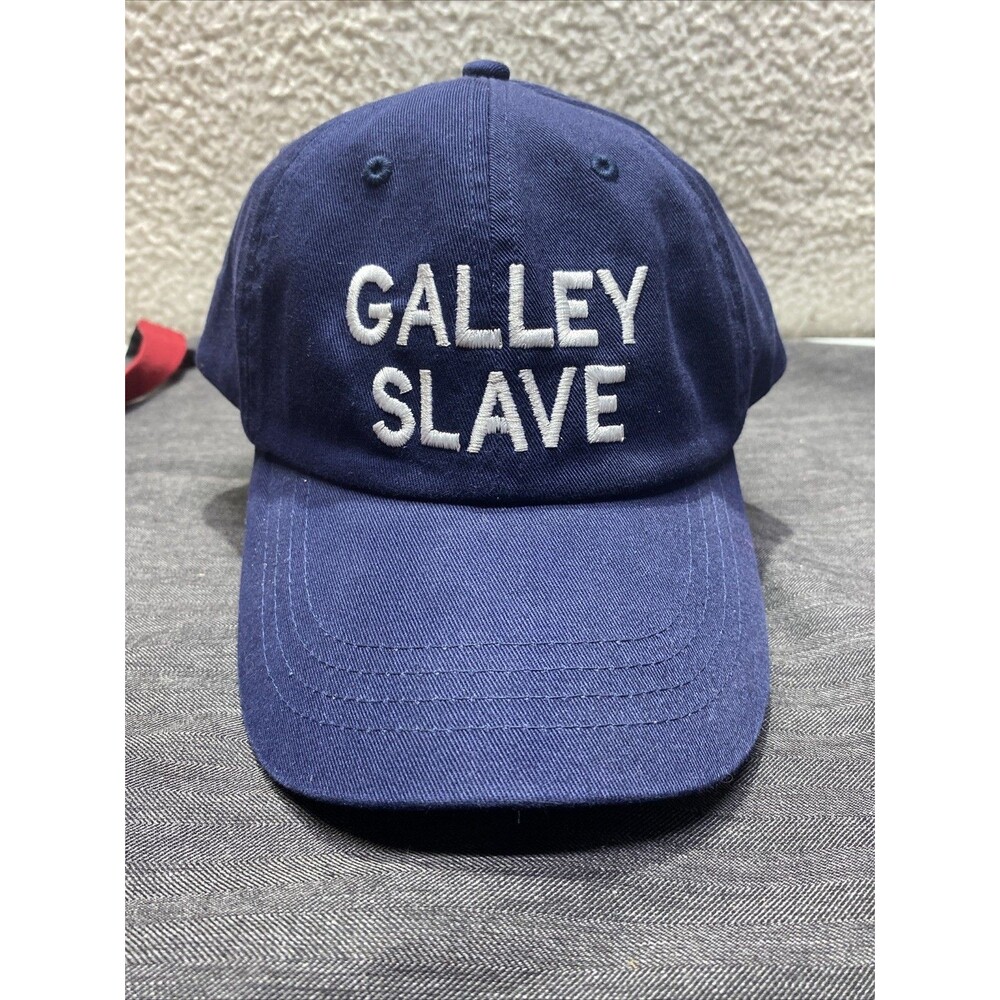 Galley Slave Adjustable Navy Blue Baseball Cap